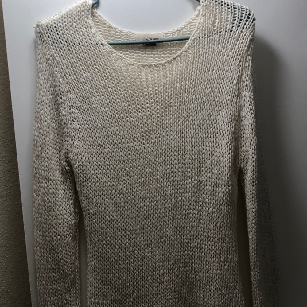 White sweater